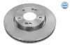 Диск гальмівний (передній) Hyundai i30 07-/ Kia Cee\'d/ Soul 06- (280x26) MEYLE 28-15 521 0022 (фото 1)
