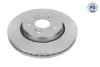 Диск гальмівний (передній) Honda CR-V III-IV 2.0-2.2D-2.4 07- (293x28) MEYLE 31-15 521 0055/PD (фото 1)