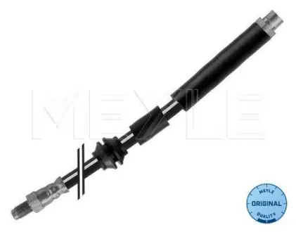 Шланг гальмівний (передній) BMW 5 (E60) 06-10 (L=520mm) M57/N53 MEYLE 314 525 0015