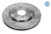 Диск гальмівний (передній) Nissan Navara/ Pathfinder III 05- (296x28) MEYLE 36-15 521 0033 (фото 1)