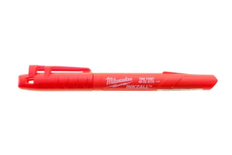 Маркер тонкий InkZAll (червоний) MILWAUKEE 48223170