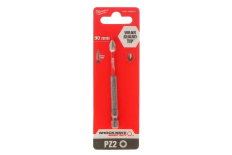 Біта SHOCKWAVE 1/4" PZ2 x 90mm MILWAUKEE 4932430867