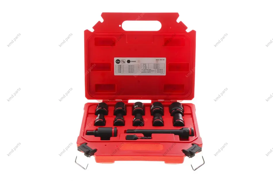 Набір насадок 1/2" SKT SHOCKWAVE IMPACT DUTY IMPACT SOCKETS STANDARD 13 од. MILWAUKEE 4932480456 (фото 1)