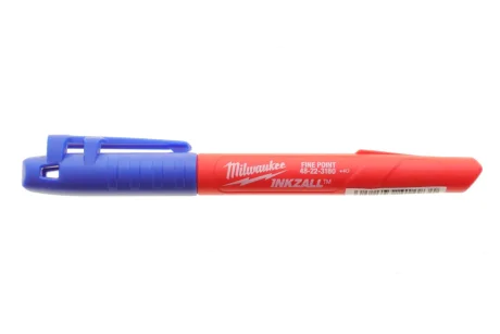Маркер тонкий InkZAll (синій) MILWAUKEE 4932492126