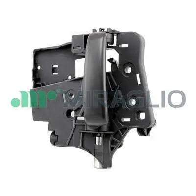 Ручка дверей (передніх/всередині) (R) Citroen Berlingo/Jumpy/Fiat Scudo/Peugeot Expert/Partner 07- (чорна) MIRAGLIO 60/167 (фото 1)