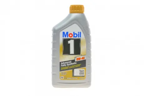 Олива моторна 1 FS X1 5W-40, 1л. MOBIL 153266