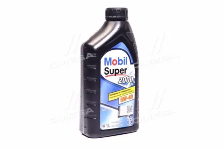 Олива моторна Super 2000 X3 5W-40 1л MOBIL 155338
