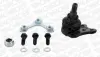 Опора кульова AUDI A3, SEAT TOLEDO II, VW GOLF IV 96-10 перед. міст зліва низ MONROE L29536 (фото 1)