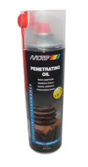 Смазочное масло проникающий жидкий ключ с содержанием графита и MoS2 Motip Penetrating Oil 500 мл MOTIP 090303BS