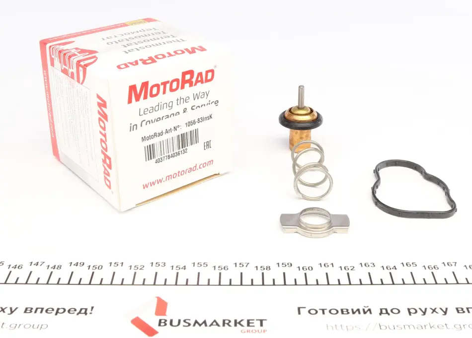 Термостат системи охолодження (83°C) MERCEDES A (W176), B SPORTS TOURER (W246, W242), CITAN MIXTO (DOUBLE CABIN), CITAN (MPV), CITAN/MINIVAN (W415), CLA (C117) 1.5D/1.5DH/1.6 06.08- 1056-83INSK MOTORAD 105683INSK (фото 1)