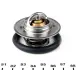 Термостат Ford Transit 2.0i/2.3 94- MOTORAD 201-88JK (фото 2)