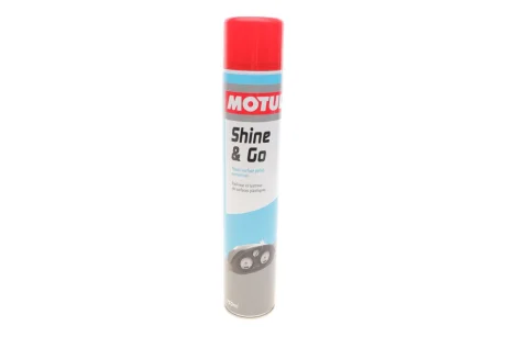 Поліроль для пластику (спрей) Shine & Go (750ML) (106561) MOTUL 100801