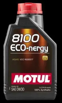 Олива моторна 8100 Eco-Nergy 0W-30, 1 л MOTUL 102793