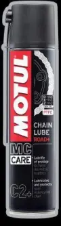 Мастило для ланцюгів Motul C2 + Chain Lube Road + 400 мл Motul MOTUL 103008