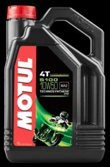 Олива моторна 5100 4T 10W-50, 4 л MOTUL 104076