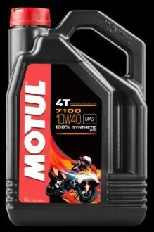 Олива моторна 7100 4T 10W-40, 4л. MOTUL 104092