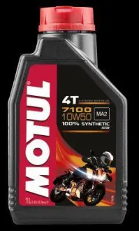 Олива моторна 7100 4T 10W-50, 1л MOTUL 104097
