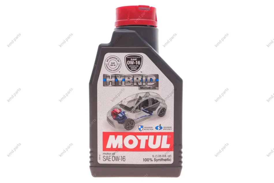 Масло моторне синтетичне д/авто NGEN Hybrid 0W16 1L Motul MOTUL 333201 (фото 1)