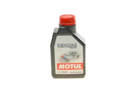 Олія 0W12 NGEN Hybrid (1L) (107151) (SAE J 300/ASTM D1298/ASTM D445/D4741/D2270). MOTUL 333301