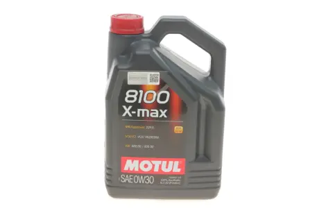 Олива моторна Motul 8100 X-max 0W-30, 5л. Motul MOTUL 347206