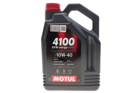 Олія моторна 4100 Syn-nergy Spec 10W40 5L Motul MOTUL 387706