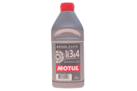 Рідина гальмівна DOT 3&4 (1L) (105835) MOTUL 807901