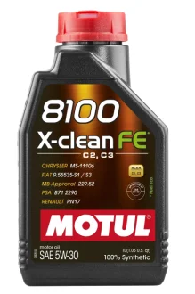 Олива моторна 5W30 100% synthetic 1л Motul MOTUL 814101