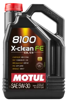 Олива моторна Motul 8100 X-clean FE 5W-30, 5л. Motul MOTUL 814151