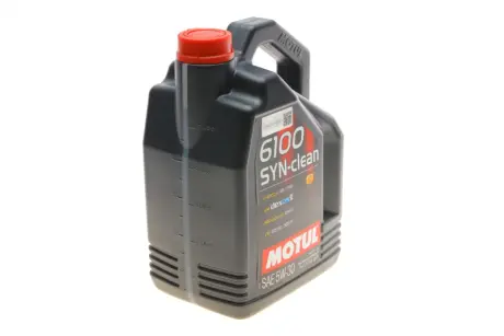 Олива 5W30 6100 SYN-clean (5 л) (CHRYSLER MS-11106/GM dexos2TM/MB 229.51/VW 505 00/505 01) MOTUL 814251
