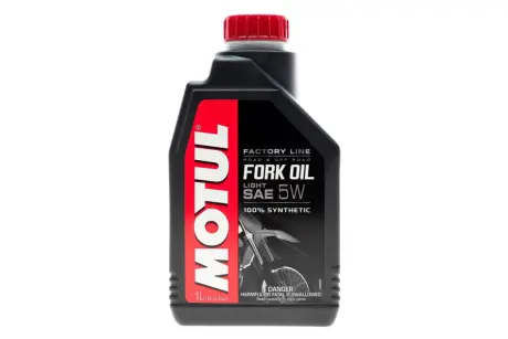 Олива амортизаторна Motul Fork Oil Light Factory Line 5W, 1л. Motul MOTUL 821801