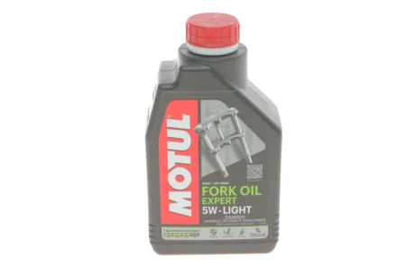 Олива амортизаторна Motul Fork Oil Expert Light 5W, 1л. Motul MOTUL 822301