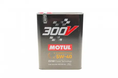 Олива моторна Motul 300V Competition 5W-40, 2 л Motul MOTUL 826602