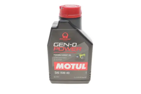 Олива 15W40 Gen-D Power (1L) (API CI-4/SL/ACEA E7) (111238) MOTUL 835201