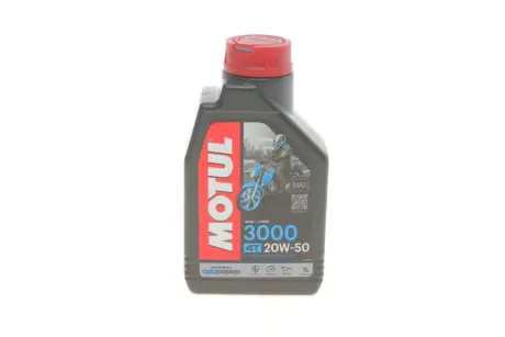 Олива 20W50 4T 3000 (1л) (104048) MOTUL 837011