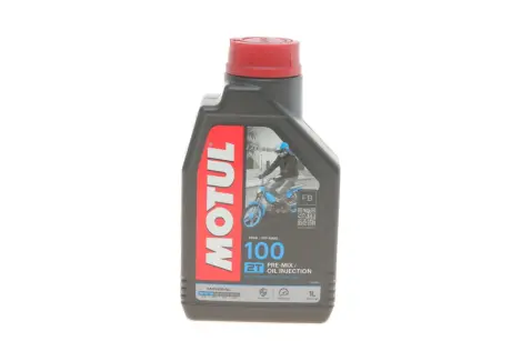 Олива моторна Motul 100 2T, 1л. Motul MOTUL 837511