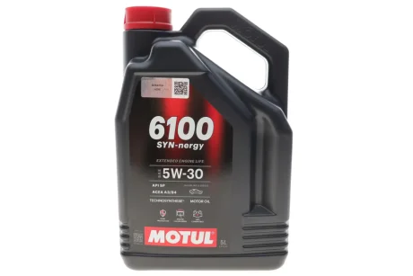 Олива 5W30 Syn-nergy 6100 (5L) (MB 229.5/Renault RN0710/RN0700/VW 502 00/505 00) (113145) MOTUL 838451