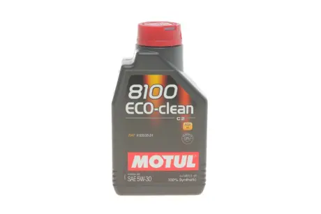 Олива моторна 8100 Eco-Clean 5W-30 1 л MOTUL 841511