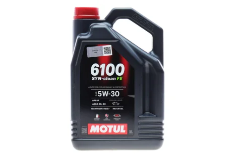 Олива 5W30 Syn-clean FE (5L) (API SP) (ACEA C2|C3) (112921) MOTUL 841751