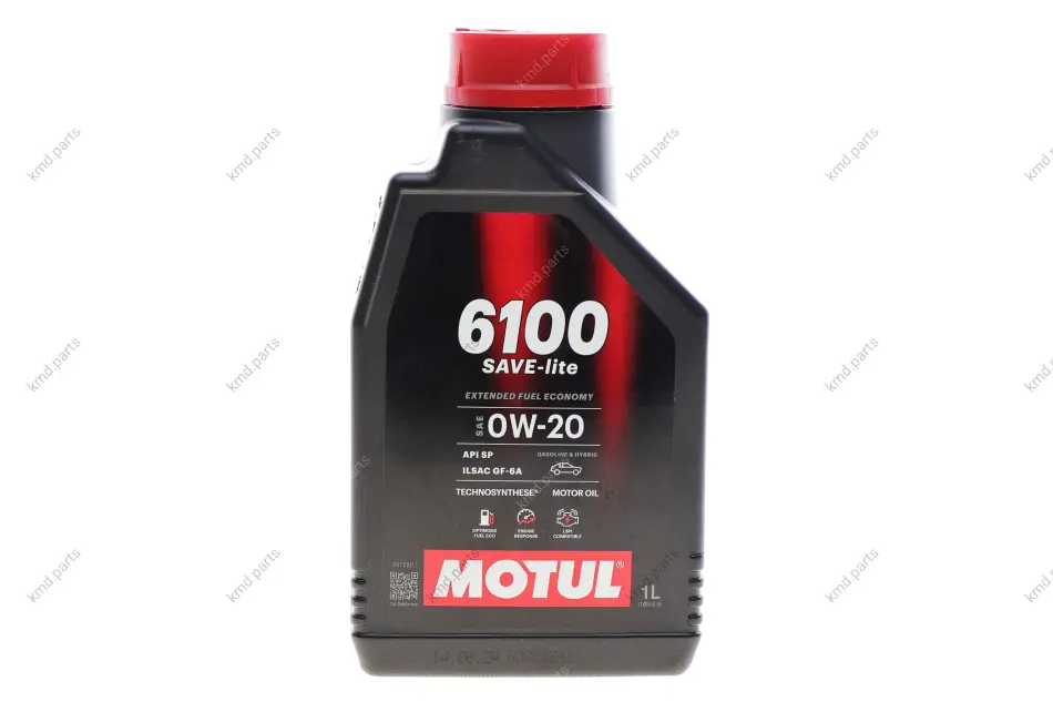 Масло 0W20 6100 Save-lite (1L) (PERFORMANCE SP/ILSAC GF-6A) (113135) MOTUL 842011 (фото 1)