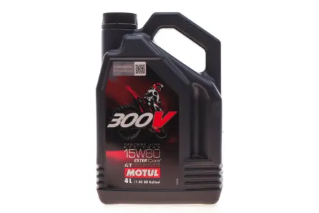 Олива моторна Motul 300V 4T Factory Line OFF Road 15W-60, 4л. Motul MOTUL 845741