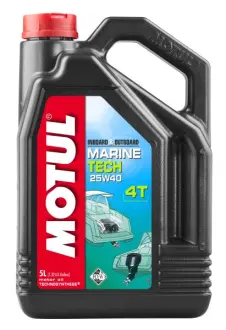 Олива моторна Motul Marine Tech 4T 25W-40, 5л. Motul MOTUL 853151