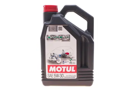 Олива моторна Motul LPG-CNG 5W-30, 4 л Motul MOTUL 854554