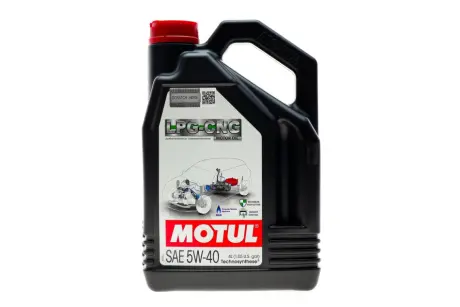 Олива моторна Motul LPG-CNG 5W-40, 4л. Motul MOTUL 854654