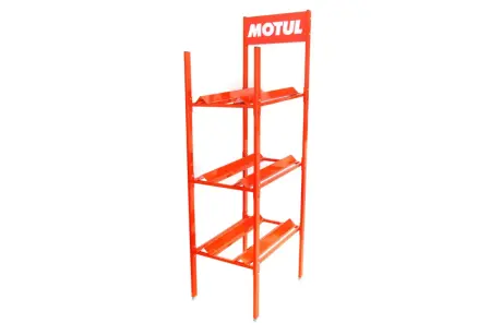 Стенд Motul под три бочки 60л (2000*700*540 мм)) MOTUL Stand Motul bochki 3x60