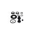 Ремкомплект гальмівного супорта OPEL Astra G 98-05, Zafira A 99-05 MSG 234014-MSG (фото 4)
