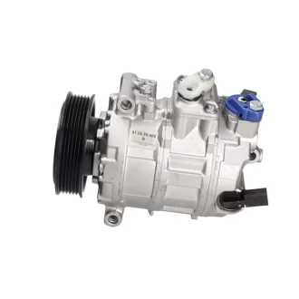 Компресор кондиціонера відновлений VW Golf VI 09-14, Tiguan 08-16, PASSAT B7 10-15, Crafter 16-; AUDI A3 12-22, A3 03-12, A1 10-18, Q3 11-18; SKODA Octavia A5 04-13, Fabia II 07-14, Rapid 13-19, Superb 08-15; SEAT Altea 04-09, Leon 05-12, Toledo III MSG 81.08.56.006 R