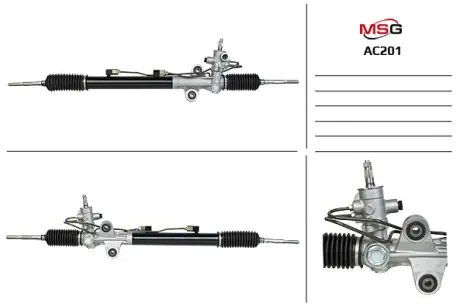 Рулевая рейка с ГУР новая Acura MDX 07-13 MSG AC201