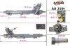 Рульова рейка з ГУР відновлена Audi A6 97-04 MSG AU219R (фото 1)
