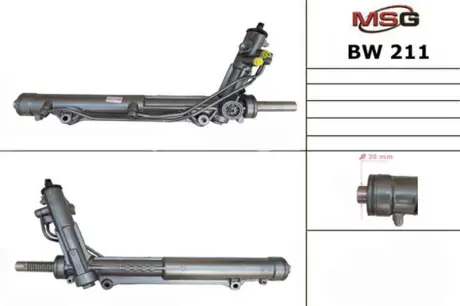 Рульова рейка з ГУР нова BMW X5 E53 00-07 MSG BW211