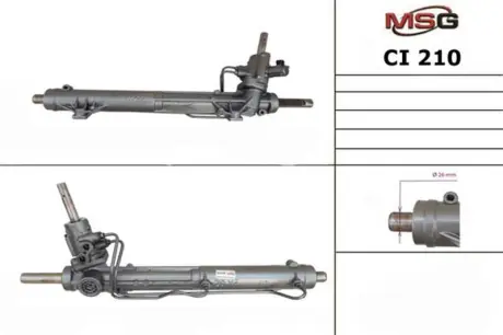 Рульова рейка з ГУР відновлена Citroen C5 01-08 MSG CI210R